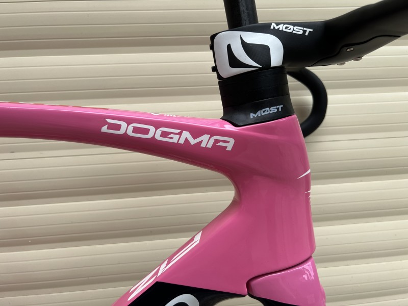 Pinarello DogMa F12 Carbon Road Bike Frame Rim Brake Pink